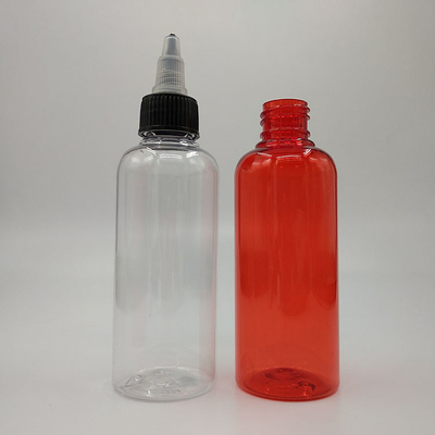 15ml-100ml 용량의 투명한 플라스틱 나사 톱 병
