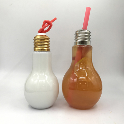누출 방지 플라스틱 우유 차 병 뚜?? 에 나사 500ml 용량 칸 둥근 모양 0.5kg 무게 손잡이