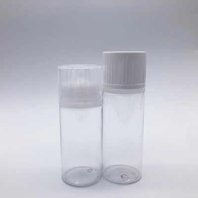 어린이 보호 투명 E 액체 병 스크루 캡 밀폐 10ml-100ml 용량