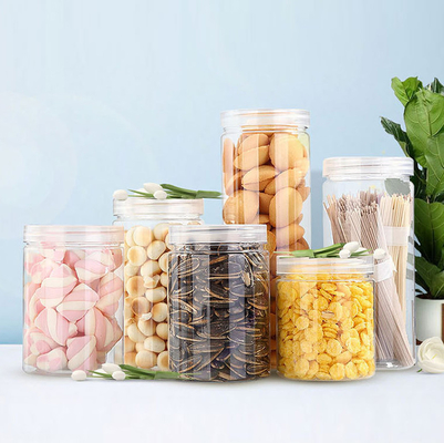 빈 식품급 주방 보관 용기 1oz 2oz 30g 40g 50g 60g 80g 100g 30ml 60ml 80ml 100ml 맑은 플라스틱 항아리