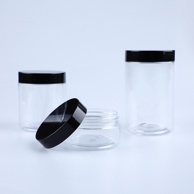 화장품 포장 식품 등급 꿀 병 150ml 250ml 얼음 맑은 앰버 애완 동물 플라스틱 크림 병