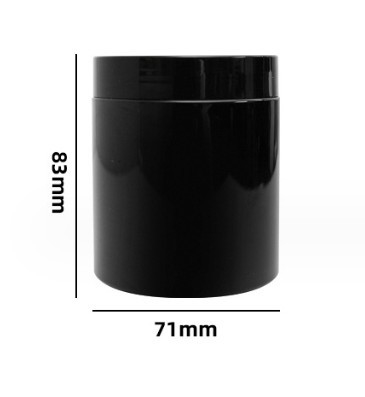 핫 판매 30ml 50ml 100ml 120ml 150ml 매트 블랙 포스트 플라스틱 용기 뚜??