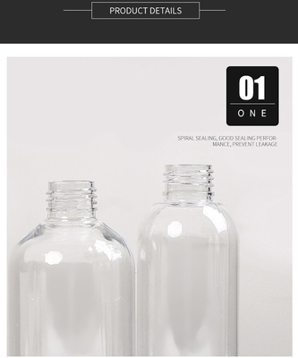 120ml 고품질 플라스틱 스프레이 병 맑은 화장품 빈 PET 플라스틱 병 얇은 안개 스프레이어 펌프