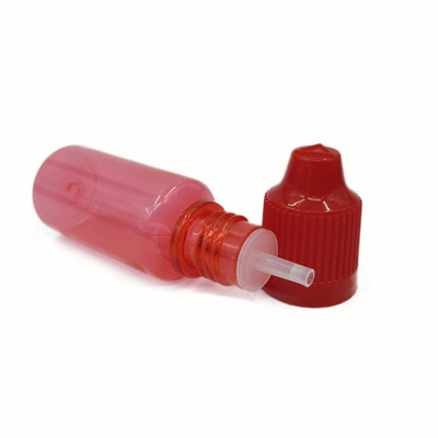 투명한 10ml 15ml 30ml 60ml 80ml 100ml PET E 액체 병