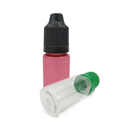 투명한 10ml 15ml 30ml 60ml 80ml 100ml PET E 액체 병