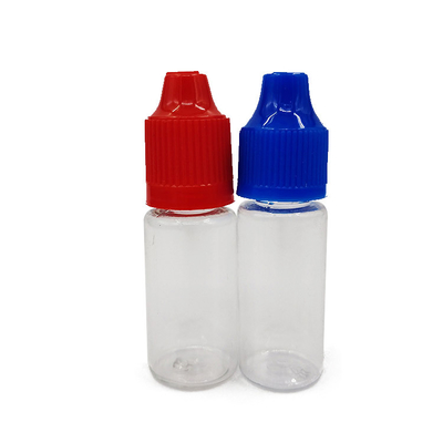 투명한 10ml 15ml 30ml 60ml 80ml 100ml PET E 액체 병