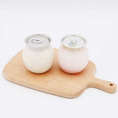 누출 방지 단열 플라스틱 우유 차 병 정면 둥글 선명한 나사기 뚜?? 120ml 250ml 350ml 500ml