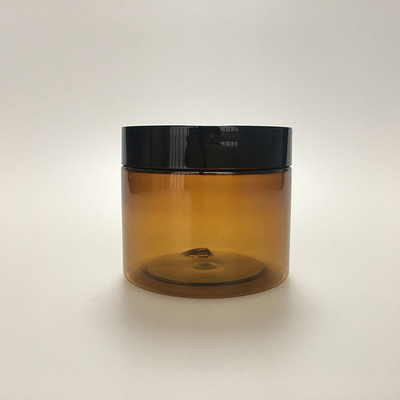 뚜?? 이 있는 선명한 플라스틱 항아리 4온스 검은 뚜?? 이 있는 선명한 50g 100g 150g 200g 반려동물 8온스 크림용 플라스틱 화장품 항아리