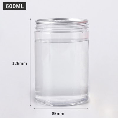 점액과 향신료를 위한 뚜?? 이 있는 선명한 둥근 플라스틱 병 (2oz-8oz)