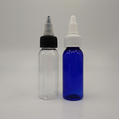 10ml-120ml 사용자 지정 로고 스크루 캡 50ml 유리 방울병 부드러운 표면