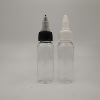 10ml-120ml 사용자 지정 로고 스크루 캡 50ml 유리 방울병 부드러운 표면