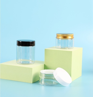 도매 8oz 100ML 200ML 250ML 500ML 사용자 지정 빈 넓은 입 고급 플라스틱 PE 화장품 몸 버터 병