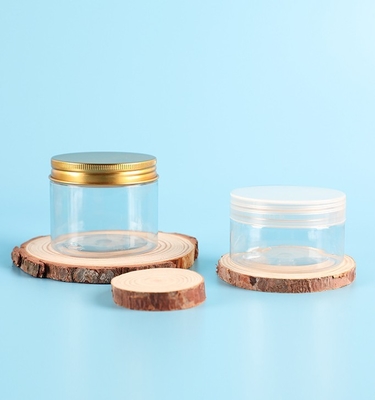 핫 판매 맑은 투명 검은 다채로운 250ml 8oz 빈 대형 화장품 용기 플라스틱 병
