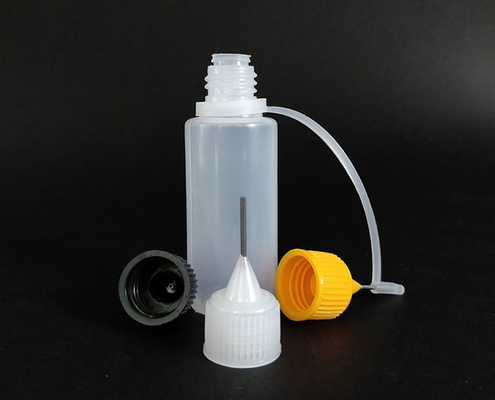 10~120ml 선명한 유리 방울 병 스크루 뚜?? 로 검정 / 투명 주문 인쇄