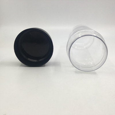 250ml 정면 둥근 플라스틱 우유 차 병 뚜?? 에 나사
