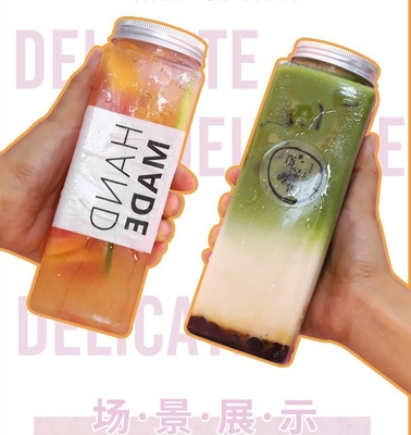 스푸트 및 뚜?? 에 나사 가 있는 맞춤형 플라스틱 음료 병