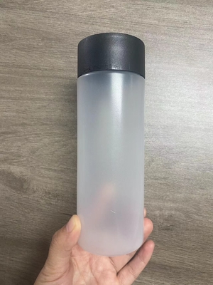 고립된 현대적인 디자인으로 맑고 사용자 정의 가능한 플라스틱 우유 차 병