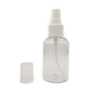 500ml 투명한 둥근 내구성 PET 플라스틱 스프레이 병