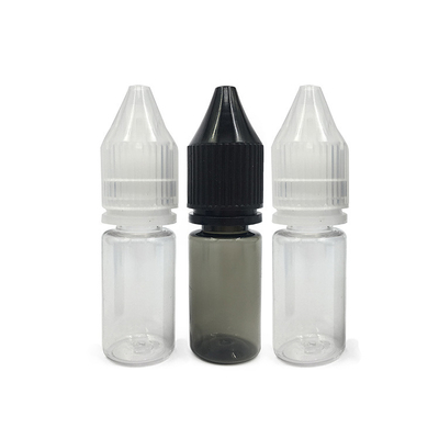18mm 목 크기 사용자 지정 로고 PET 스크린 액체용 작은 병 100ml