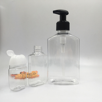 24mm 칼리버 플라스틱 선명한 PET 화장품 펌프 병
