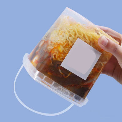 누출 방지 맑은 플라스틱 우유 차 잔 뚜?? 에 나사