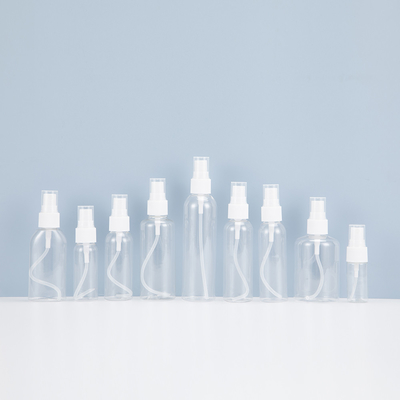 10ml-500ml 빈 PET 플라스틱 둥근 재충전 스프레이 병