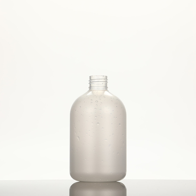 24/410ml 친환경 원형 PET 병 펌프 캡을 가진 재활용 가능한 선명한 플라스틱 병