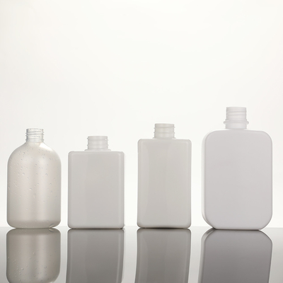 24/410ml 친환경 원형 PET 병 펌프 캡을 가진 재활용 가능한 선명한 플라스틱 병