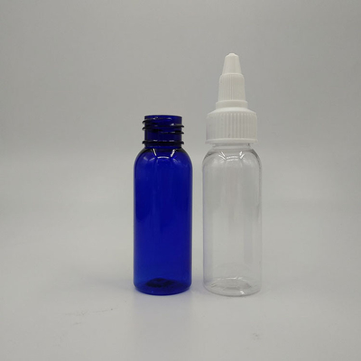 50ml 맞춤형 맑은 스크루 톱 플라스틱 병