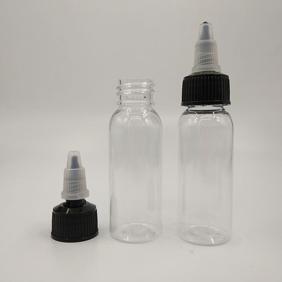편리하게 분배 할 수 있도록 스크루 톱 뚜?? 이 있는 80ml 플라스틱 병