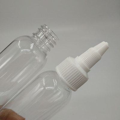 100ml 플라스틱 스크루 톱 병