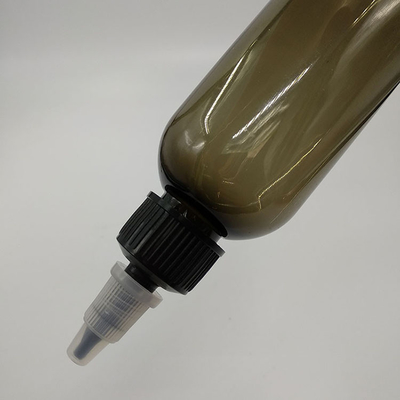 50ml 사용자 지정 라벨 패널 플라스틱 나사 상단 병