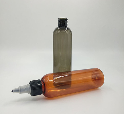50ml 사용자 지정 라벨 패널 플라스틱 나사 상단 병