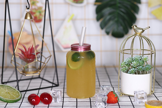 Modern Square Round Plastic Beverage Container with Cover 현대 사각형 둥근 플라스틱 음료 컨테이너