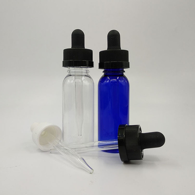 120ml 투명한 유리 액체 방울병