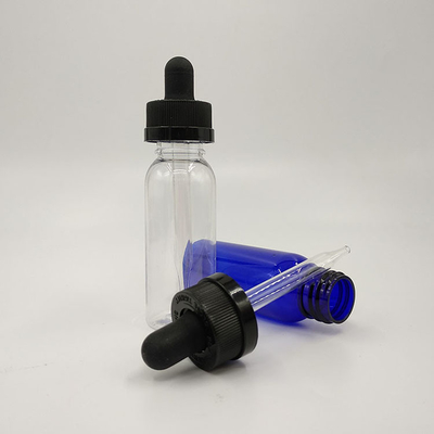 120ml 투명한 유리 액체 방울병