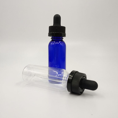 부드러운 표면과 나사 뚜?? 을 가진 10ml-120ml 플라스틱 방울 병