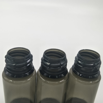 맞춤형 10-100ml 인쇄 PET E 액체 병 둥근 껍질 병 어린이 보호 캡과 함께