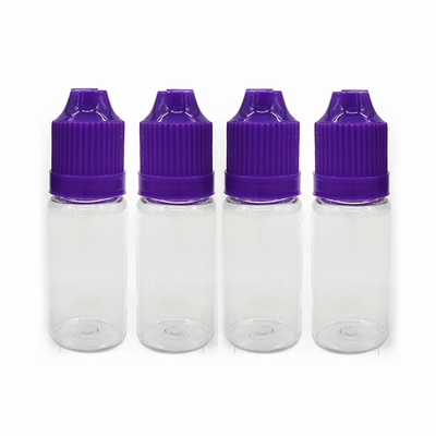 15ml 용량 라운드 디자인 및 로고를 위한 맞춤형 E 액체 병