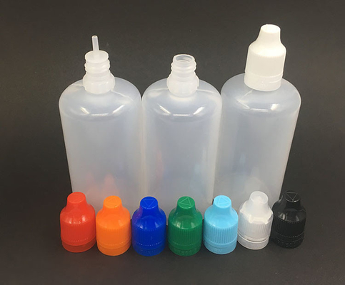 100ml 둥근 PET E 액체 병 스크루 뚜?? 로 맞춤 로고 인쇄