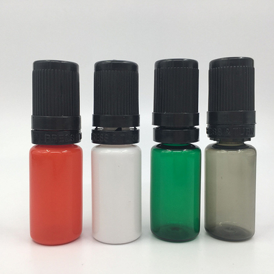 10-100ml PET E 액체 컨테이너 어린이 보호 캡 저장 및 인쇄