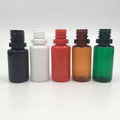 10-100ml PET E 액체 컨테이너 어린이 보호 캡 저장 및 인쇄