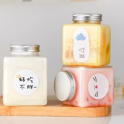 누출 방지 거품 차 캔 맑고 중간 크기 편리함