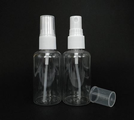 투명한 맞춤형 스프레이 병 100 Ml PP 캡과 PET