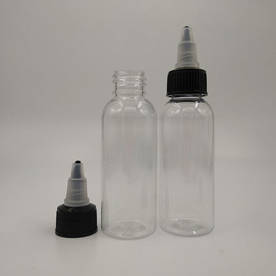 맞춤형 밀폐형 작은 나사 상단 플라스틱 병 15ml 30ml