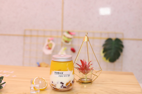 비즈니스 필요를 위해 손잡이 및 스크롤에 뚜?? 거품 차 잔