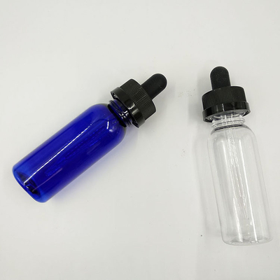 10ml 캡 타입 드롭퍼 디스펜서 병 투명 검은색 커스터마이즈