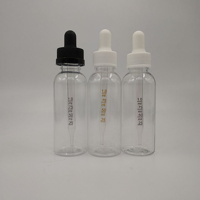10ml-120ml 용량 방울 저장 용기 인쇄 유리 방울 병