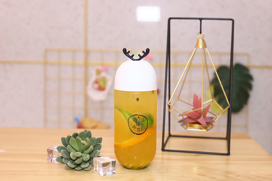 맑은 플라스틱 우유 차 병 용량 120ml 250ml 350ml 500ml 1000ml