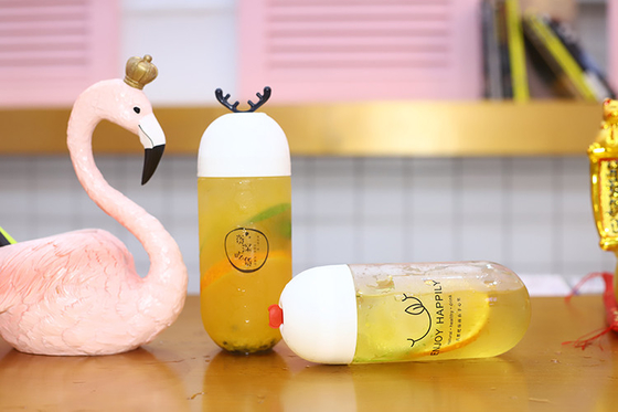 맑은 플라스틱 우유 차 병 용량 120ml 250ml 350ml 500ml 1000ml